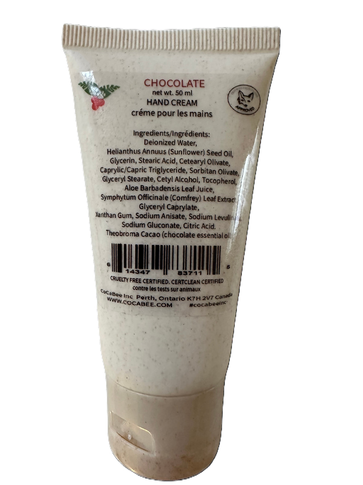 CoCaBee Chocolate Hand Cream 50ml