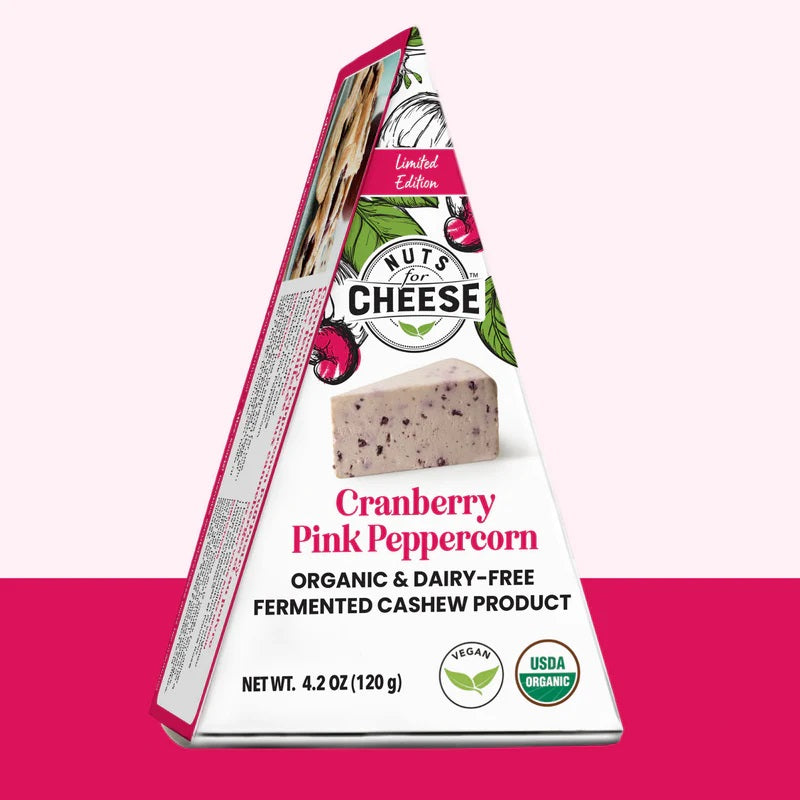 Nuts For Cheese Cranberry Pink Peppercorn 120g