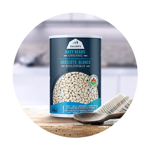 Cullen Organic Navy Beans [Canned] 540ml