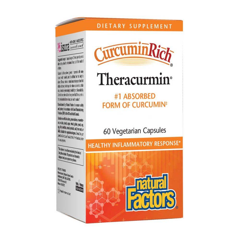 Natural Factors CurcuminRich Theracurmin 60vcaps