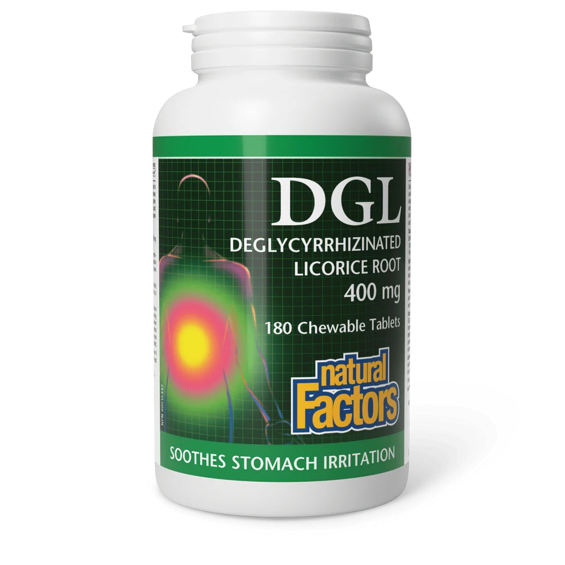 Natural Factors DGL Deglycyrrhizinated Licorice Root 400