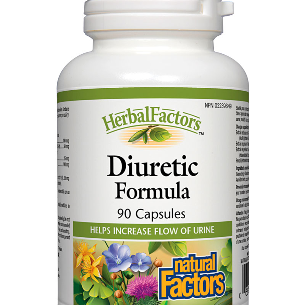 Natural Factors DIURETIC FORMULA 90caps