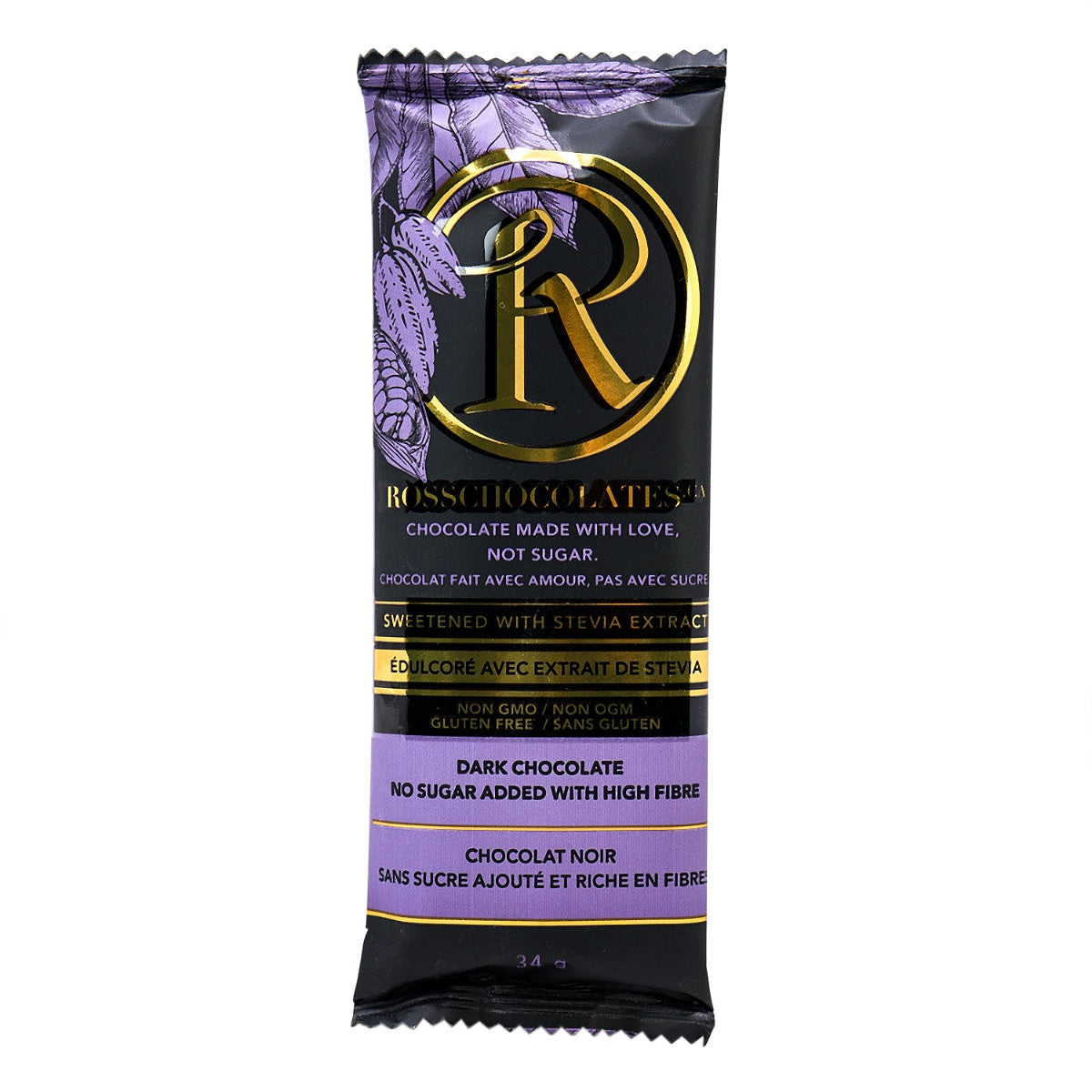 Ross Dark Chocolate with Sea Salt 34g