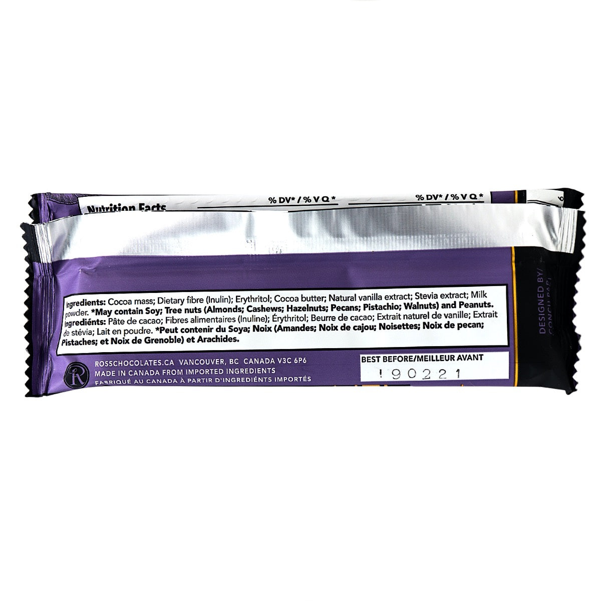 Ross Dark Chocolate with Sea Salt 34g