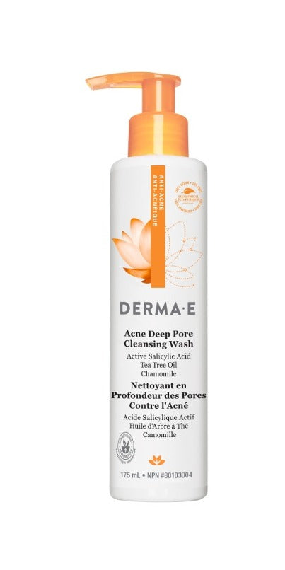 Derma E Acne Deep Pore Cleansing Wash 175ml