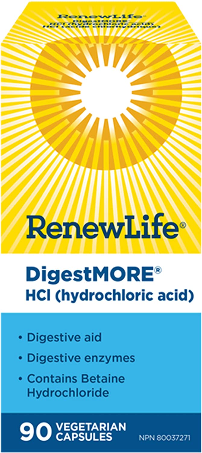 Renew Life DigestMORE HCl 90ct