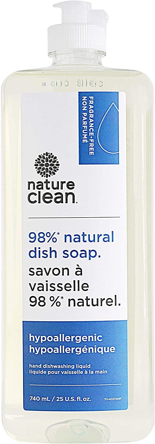 Nature Clean Dishwashing Liquid [Unscented] 740ml