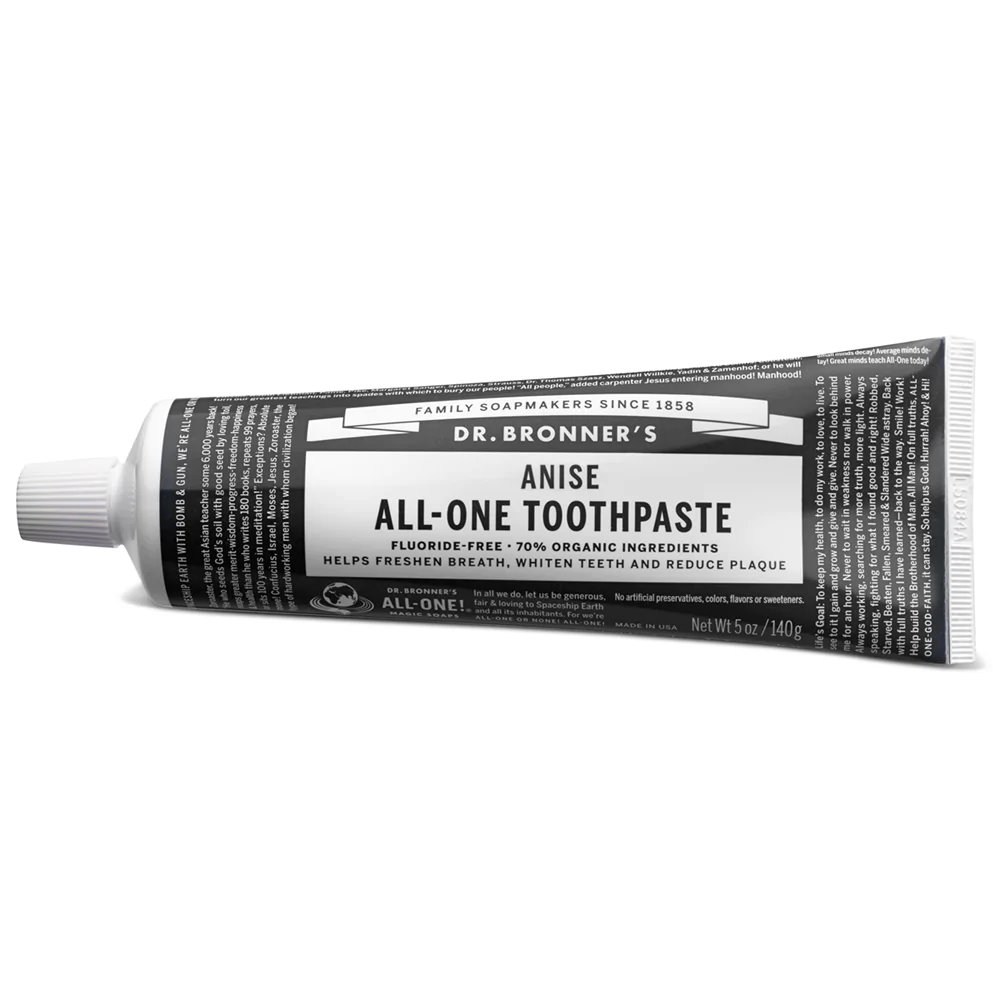 Dr. Bronner&#39;s Magic Soap Anise ALL-ONE Toothpaste 140g