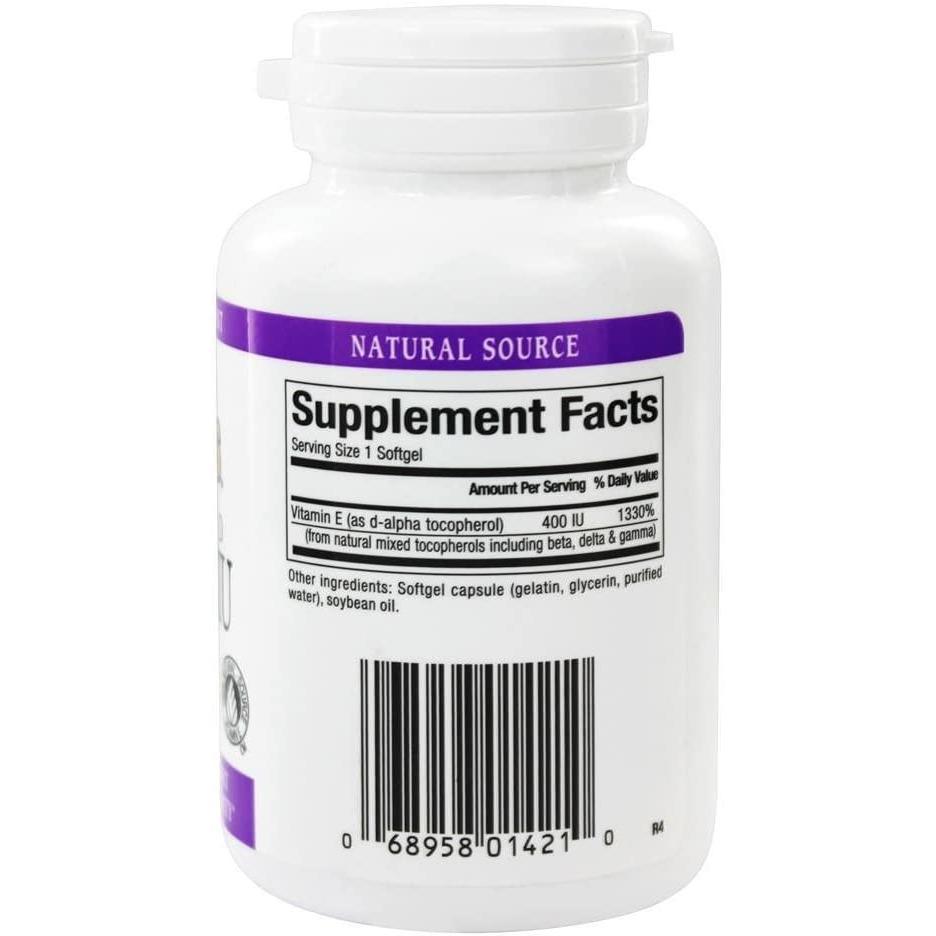 Natural Factors E 400IU Mixed Tocopherols 90caps