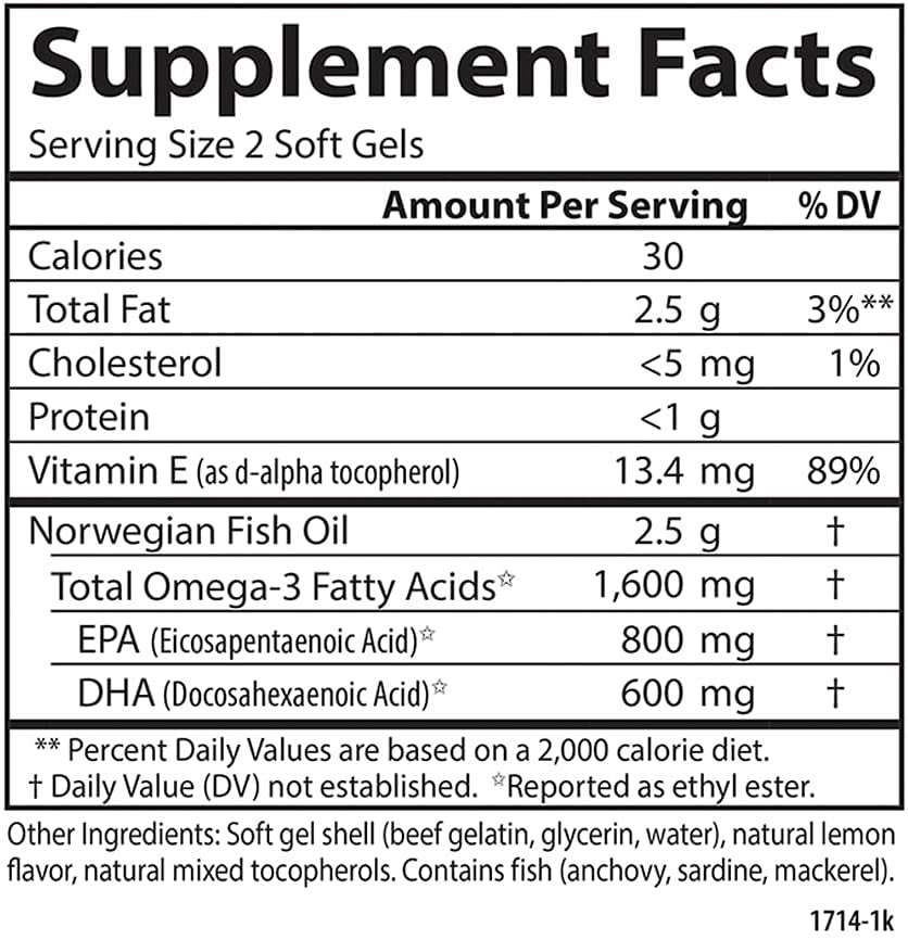 Carlson Laboratories Elite Omega-3 Gems 90+30soft gels