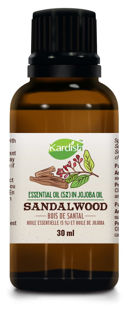 Kardish Essential Oil of Sandalwood (5%) 30ml