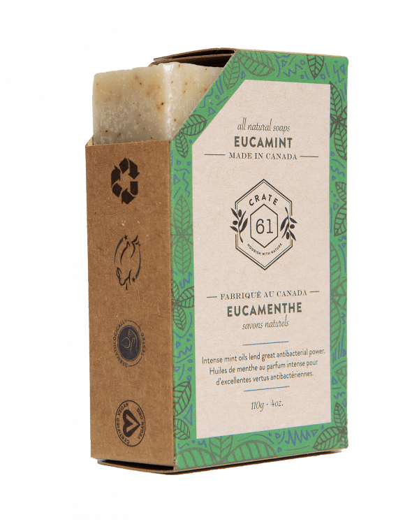 Crate 61 Organics Inc. Eucamint Soap