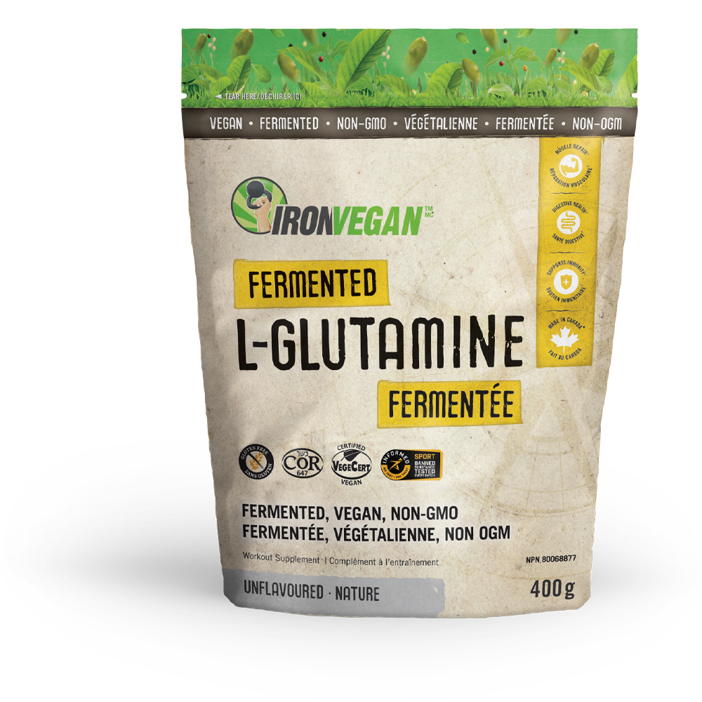 Iron Vegan Fermented Glutamine Unflavoured 400g