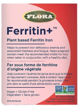 Flora Ferritin+ 30vcaps