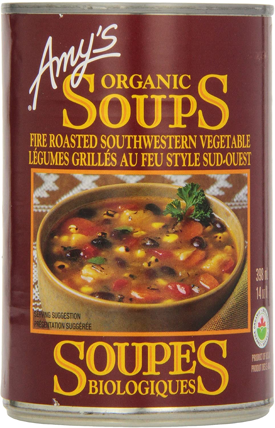 Amys Kitchen Fire Roasted Southwestern Vegetable Soup