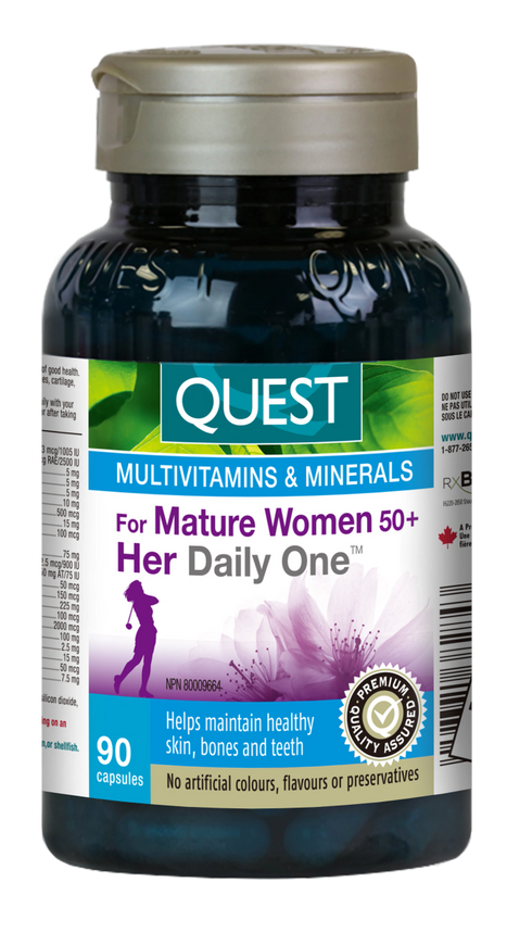 Quest For Mature Women 50+ Her Daily One 90cap