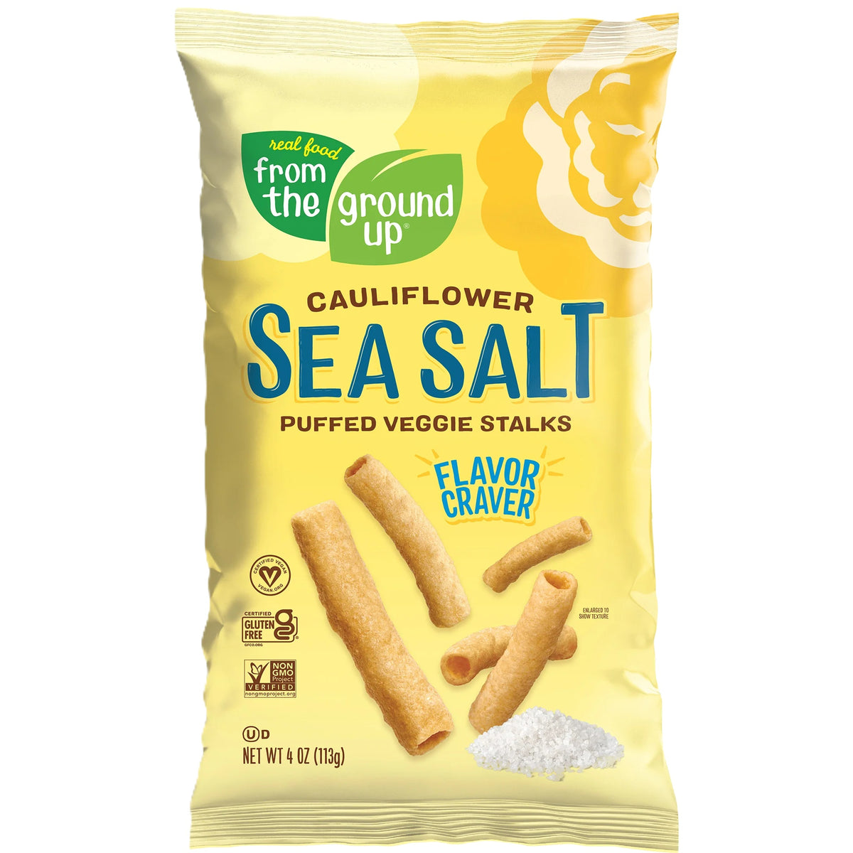 From The Ground Up Stalks - Cauliflower Sea Salt 113g