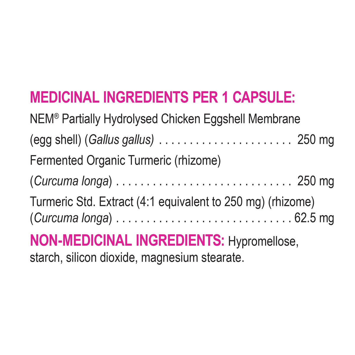Genuine Health Joint Relief NEM+Fermented Turmeric 60ca