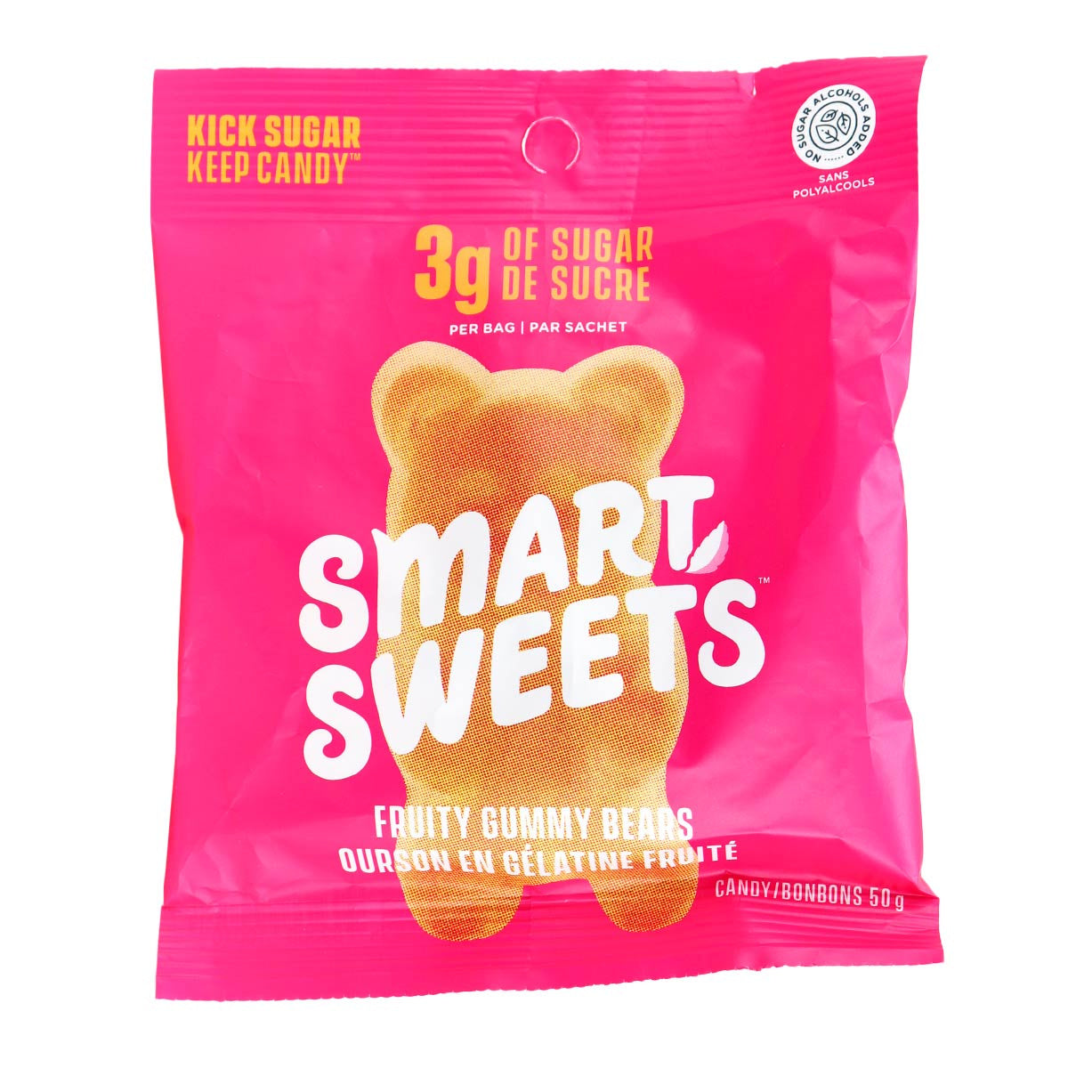 SmartSweets Gummy Bears Fruity 50g