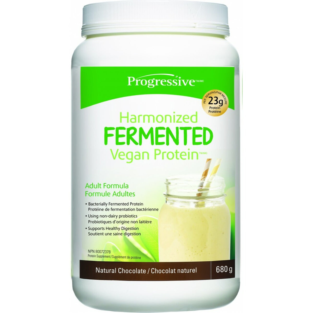 Progressive Harmonized Fermented Vegan Protein Choco