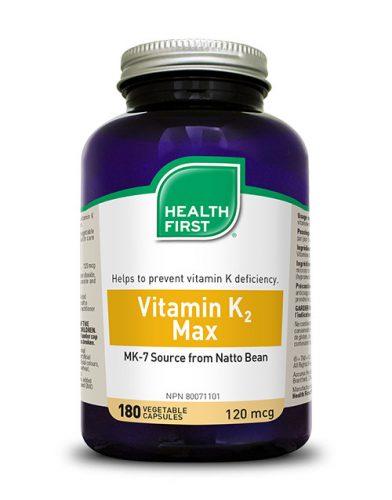 Health First  Vitamin K2 Max 120 mcg  180vcaps