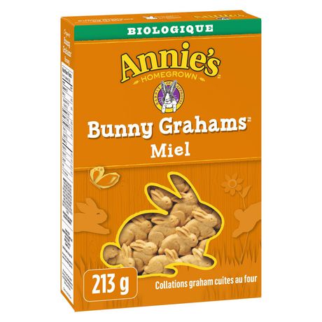 Annies Homegrown Honey Bunny Graham Crackers 213g