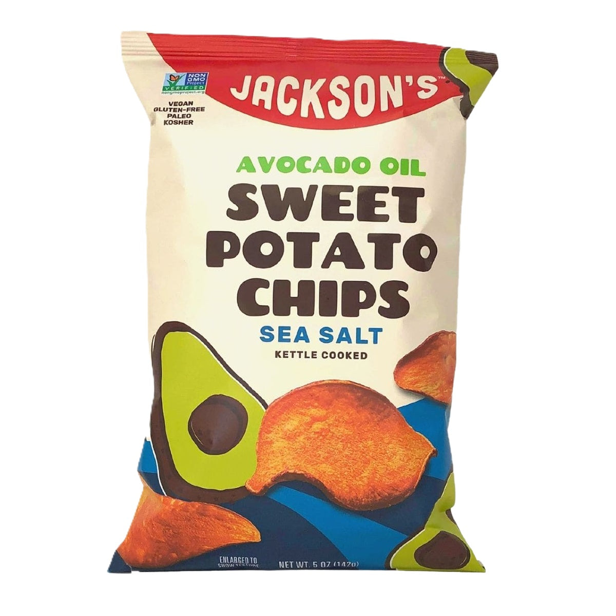 Jackson&#39;s Sweet Potato Chips - Sea Salt 142g