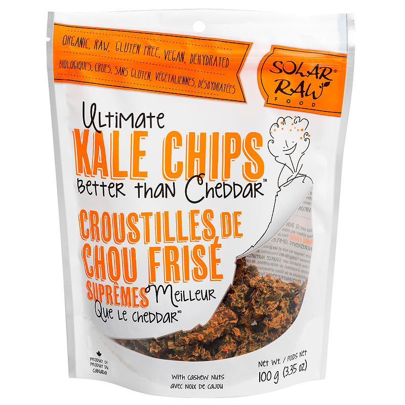 Solar Raw Kale Chips Better Than Cheddar 100g