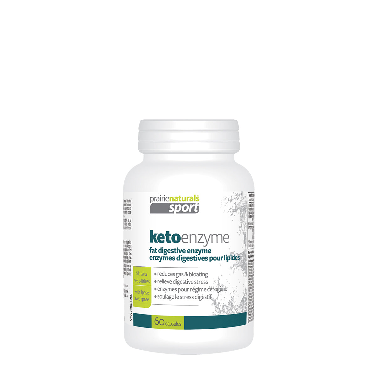 Prairie Naturals KetoEnzyme Fat Digesting Enzyme 60cap