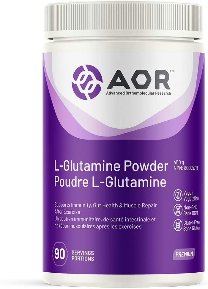 AOR L-Glutamine Powder 454g