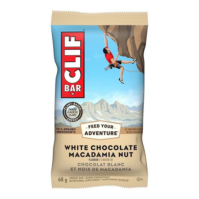 CLIF Bar White Chocolate Macadamia Bar 68g