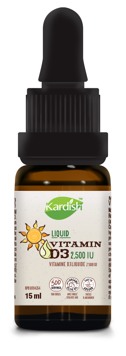 Kardish Vitamin D3 2500 IU 15ml