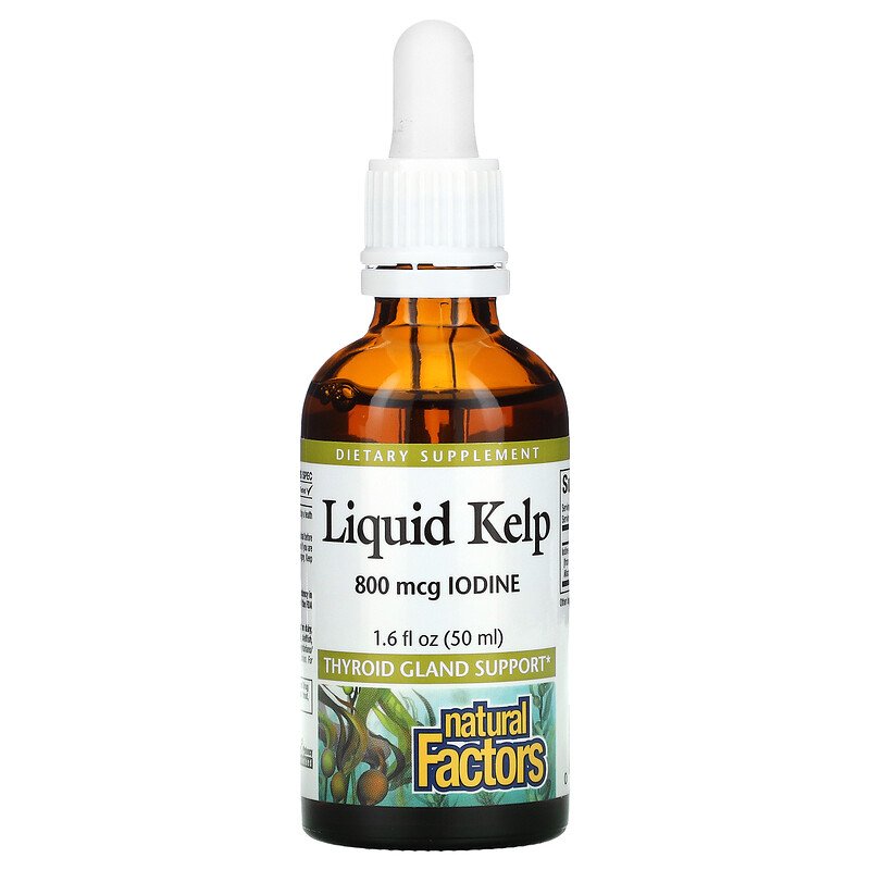 Natural Factors Liquid Kelp Extract 50ml