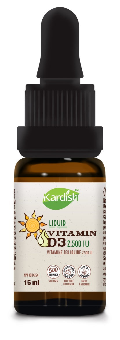 Kardish Vitamin D3 2500 IU 15ml