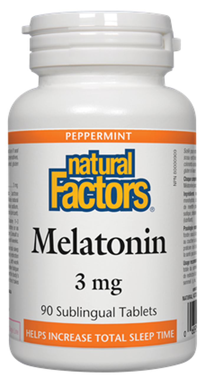 Natural Factors Melatonin 5mg Sublingual 90tabs