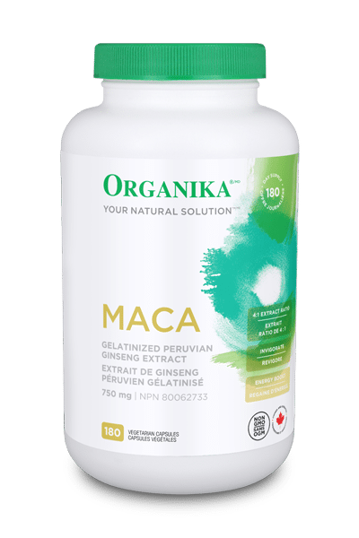 Organika Health Products Maca Capsules 180caps