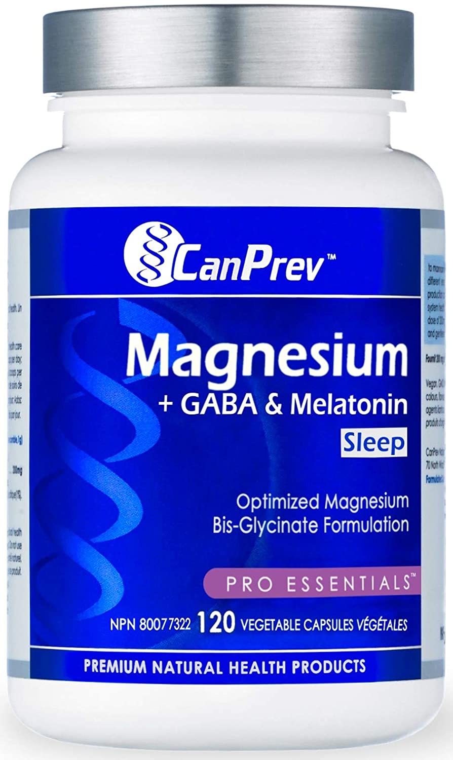 CanPrev Magnesium + GABA + Melatonin Sleep 120ve