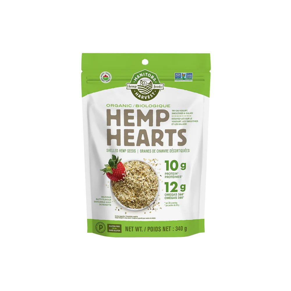 Manitoba Harvest Organic Hemp Hearts 340g