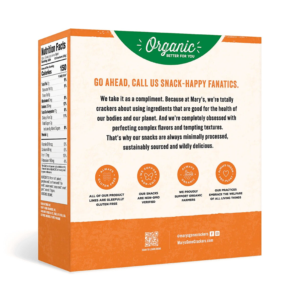 Marys Crackers - Super Seed Everything 155g