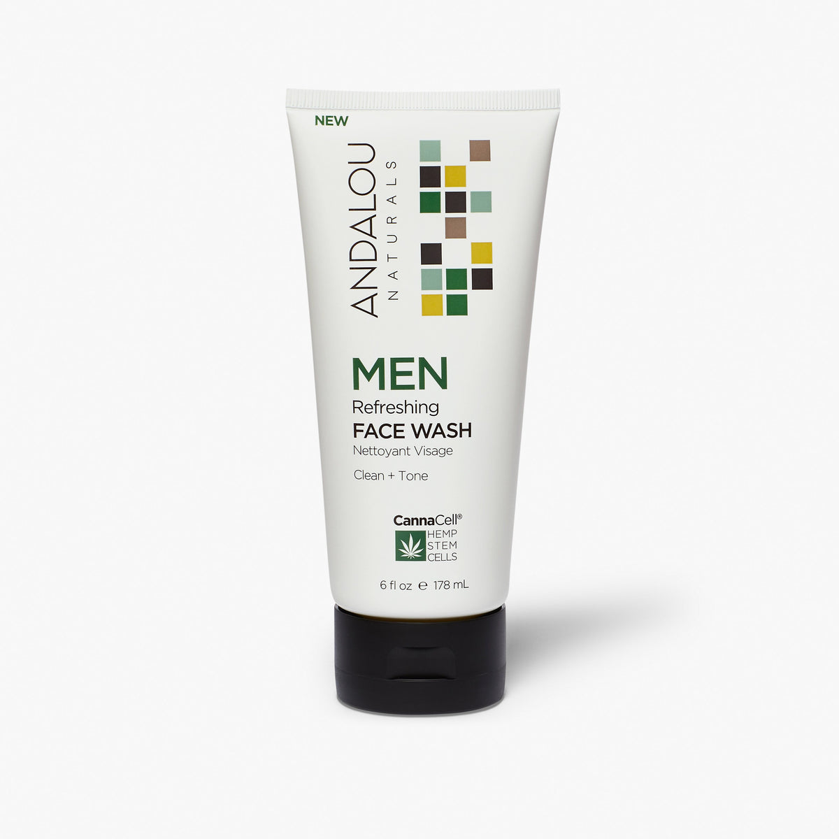 Andalou Naturals Men Refreshing Face Wash 178ml