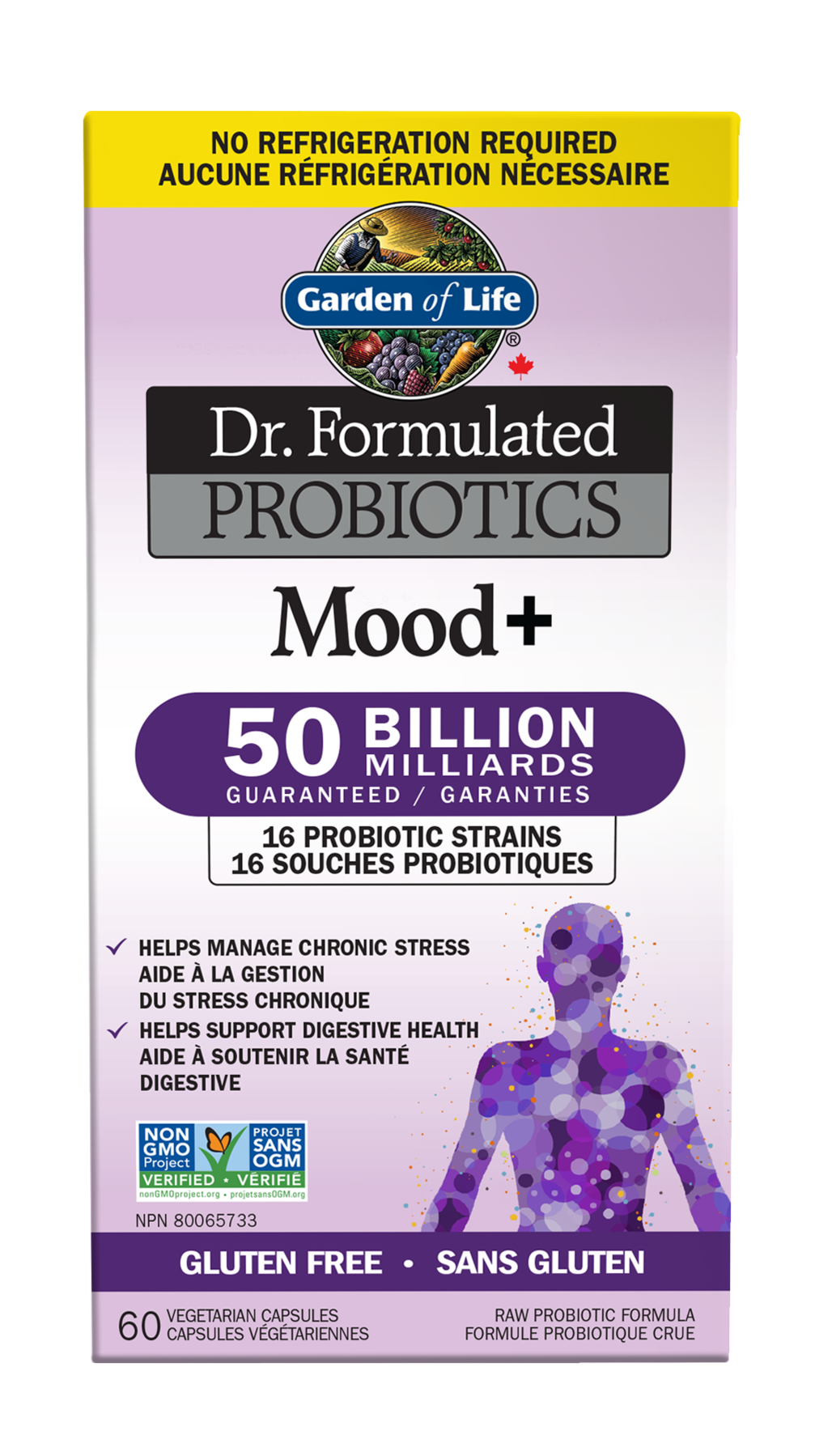 Garden of Life Dr. Formulated  Probiotics Mood + 60caps