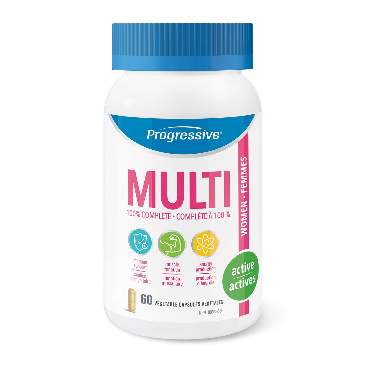 Progressive Multivitamin for Active Women 60caps