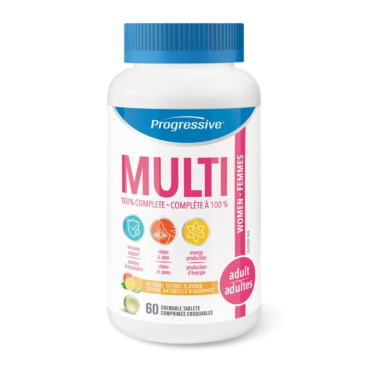 Progressive Multivitamins Chewable For Adult Women 6