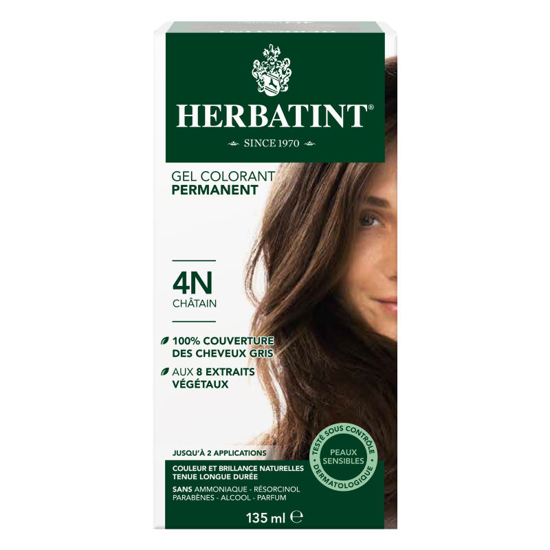 Herbatint Permanent Coloration 4N Chestnut 120ml