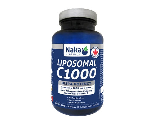 Naka Herbs Liposomal C1000 90caps