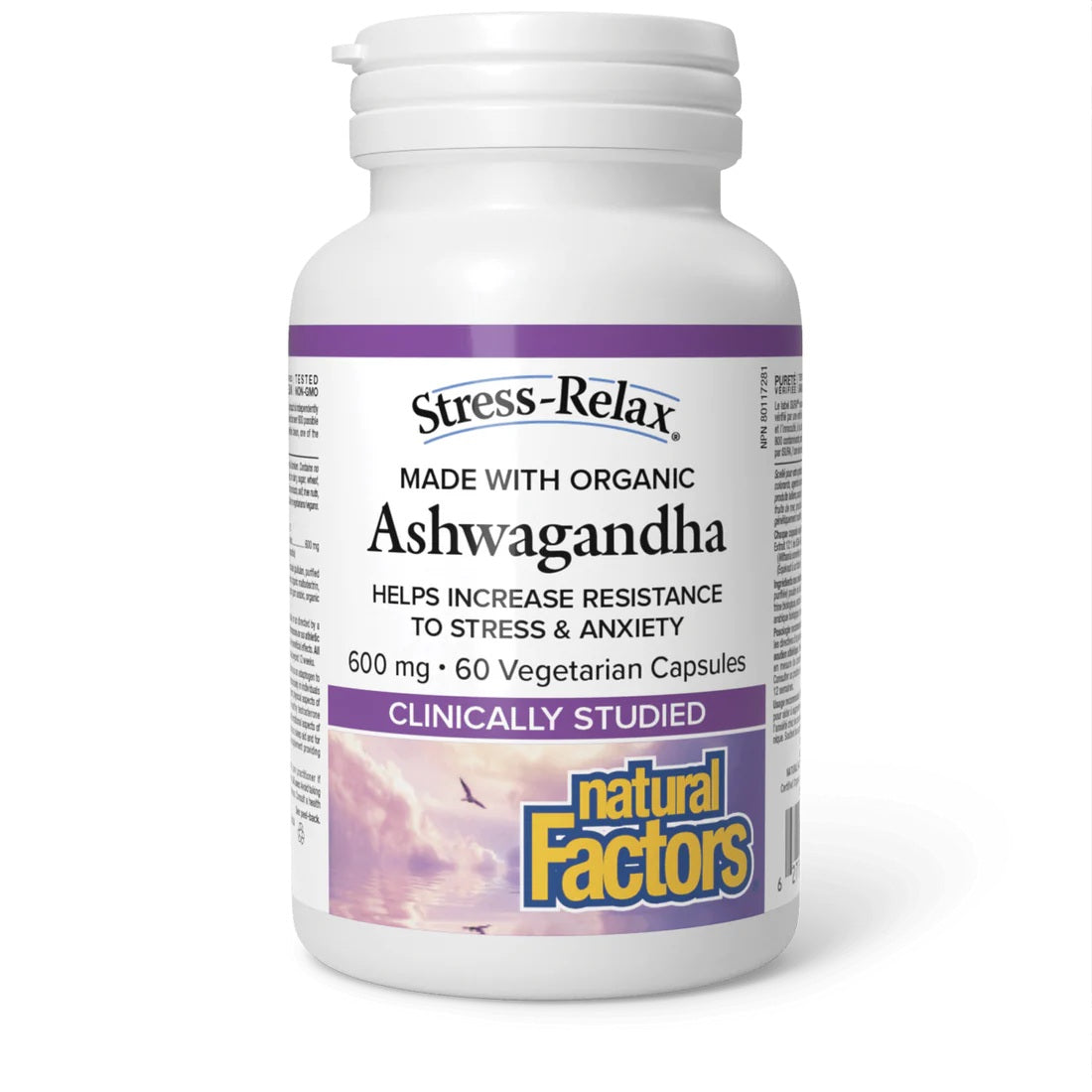 Natural Factors Ashwagandha 600 mg 60caps