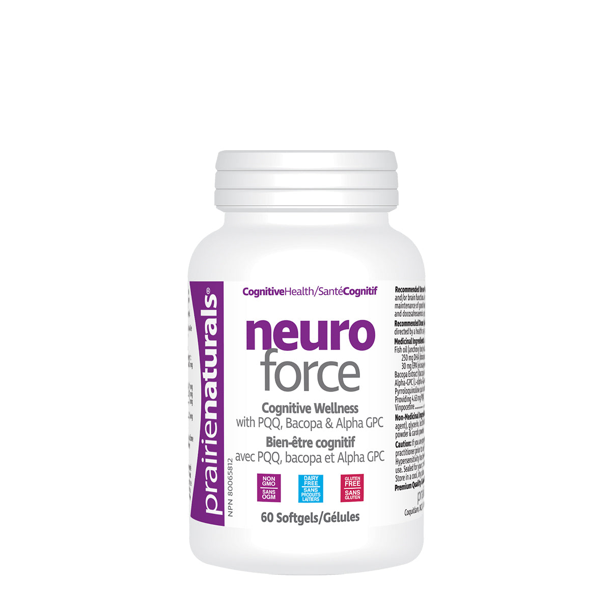 Prairie Naturals Neuro-Force  5mg 60sg