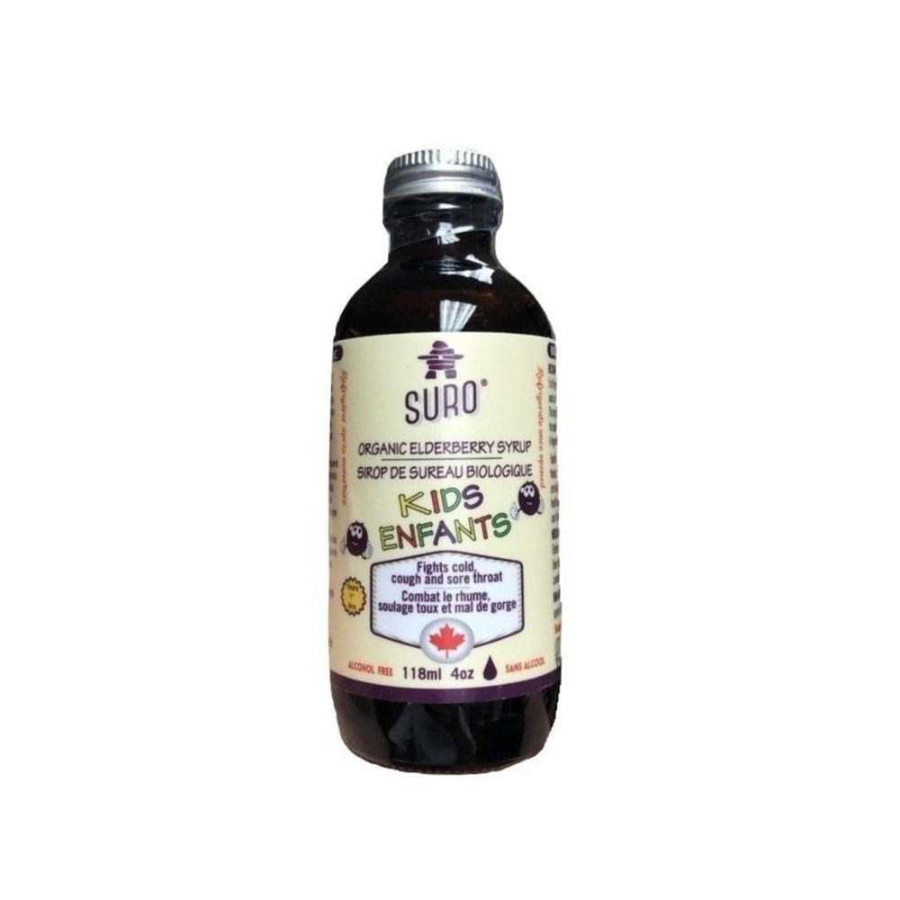 Suro Org Elderberry Syrup For Kids 118ml