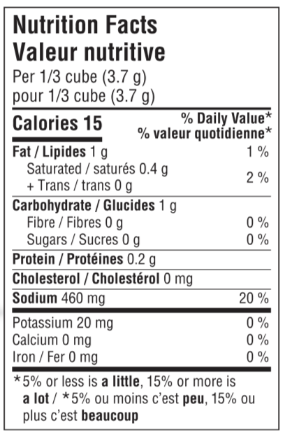 GoBio! Beef Bouillon Cubes Org. 66g