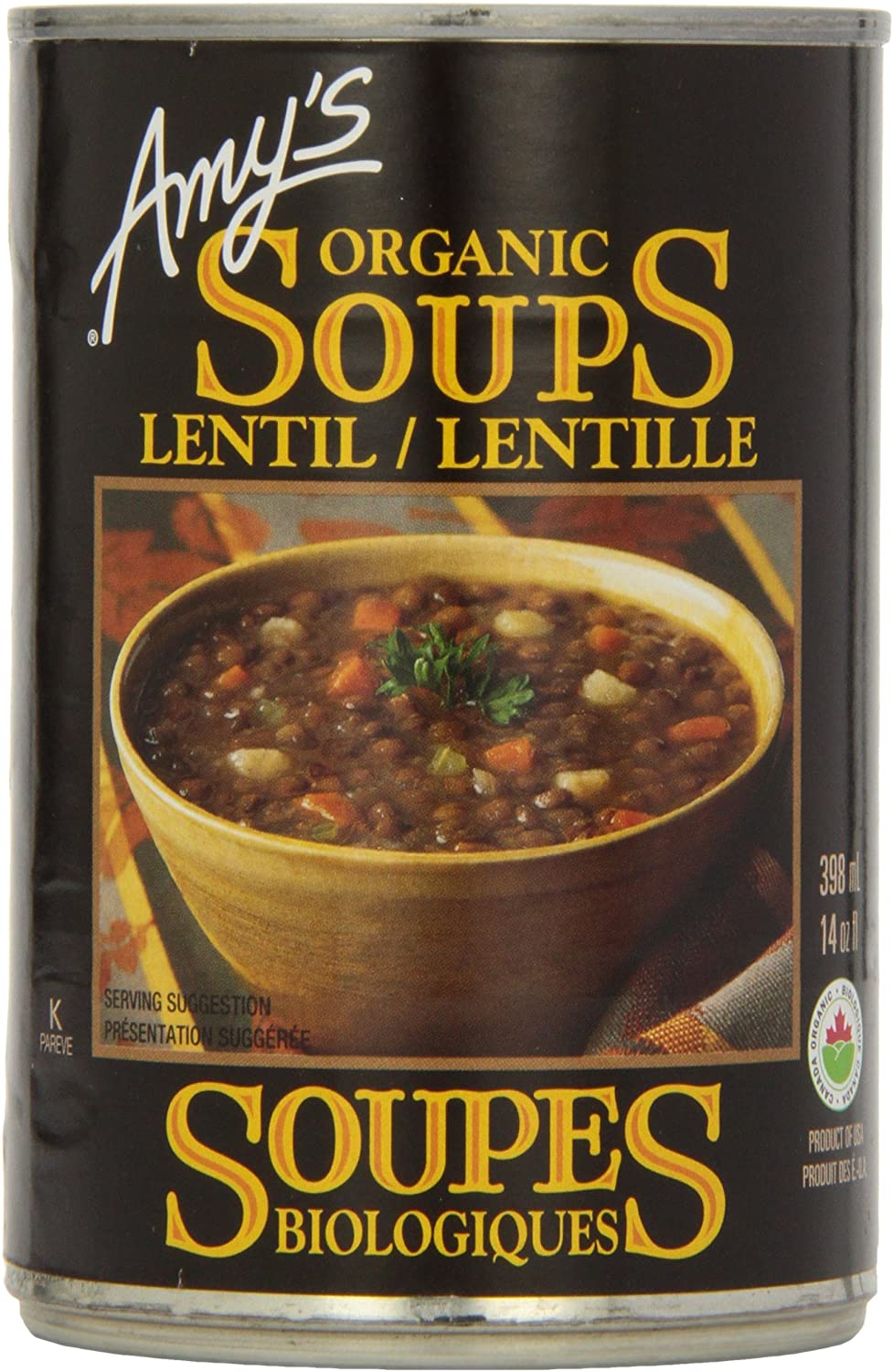 Amys Kitchen Organic Lentil Soup 398ml